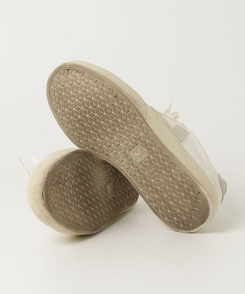 「VEJA」 ローカットスニーカー 37 ホワイト×ライトグレー レディース_画像3