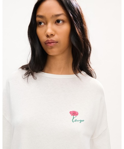 KENZO（ケンゾー） tシャツ 'KENZO Tulip' ロング スリーブ リラックス