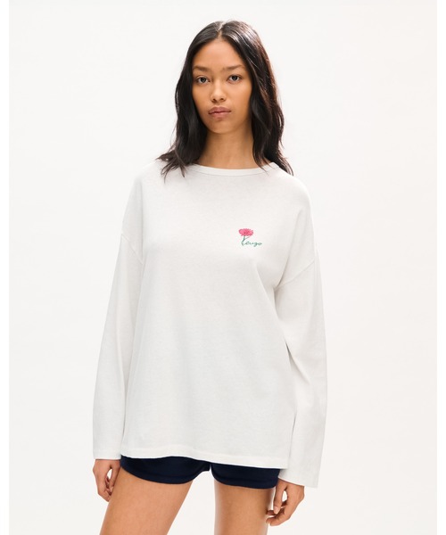 KENZO（ケンゾー） tシャツ 'KENZO Tulip' ロング スリーブ リラックス