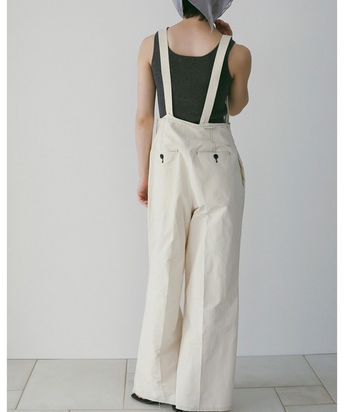 anuke（アンヌーク） ワイドパンツ パンツ Suspenders Wide Pants