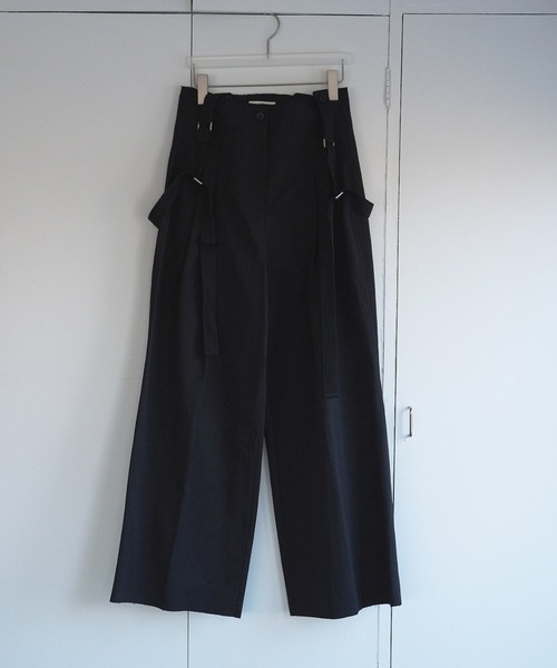 anuke（アンヌーク） ワイドパンツ パンツ Suspenders Wide Pants