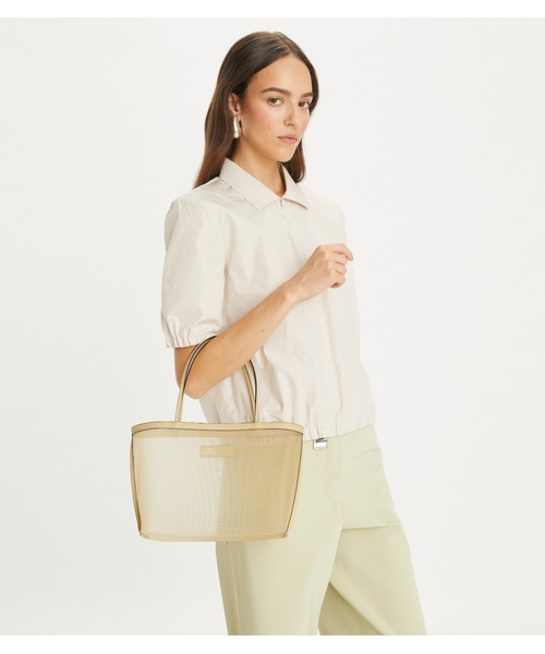 「TORY BURCH」 ハンドバック ONE SIZE 沙子ベージュ レディース