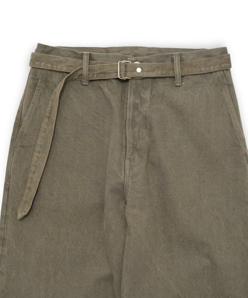 ジーンズ 「YOKO SAKAMOTO」 BELTED TROUSERS メンズ レディースの画像
