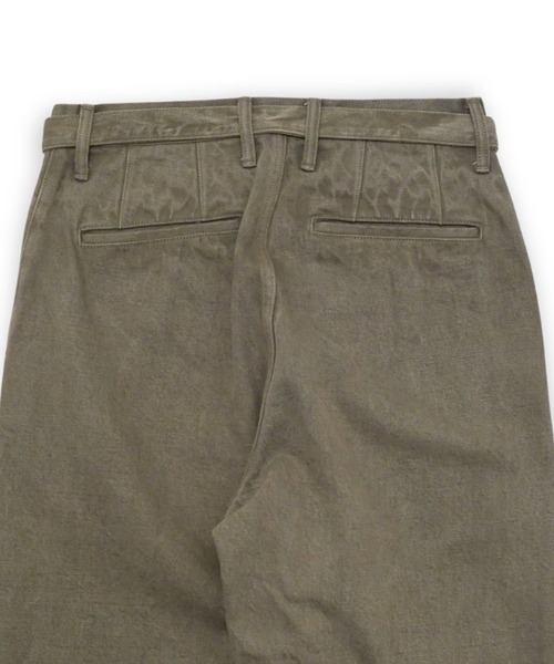ジーンズ 「YOKO SAKAMOTO」 BELTED TROUSERS メンズ レディースの画像