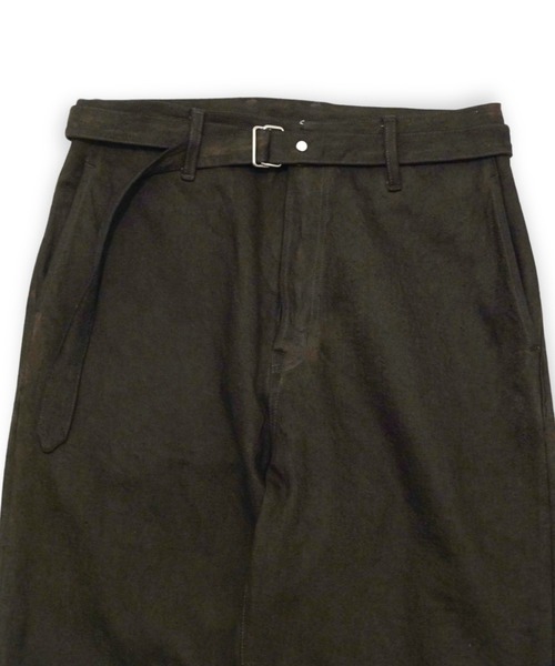 ジーンズ 「YOKO SAKAMOTO」 BELTED TROUSERS メンズ レディースの画像