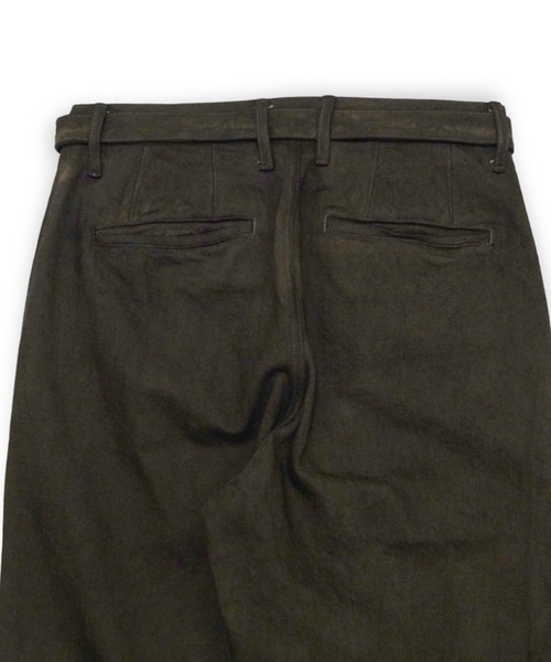 ジーンズ 「YOKO SAKAMOTO」 BELTED TROUSERS メンズ レディースの画像