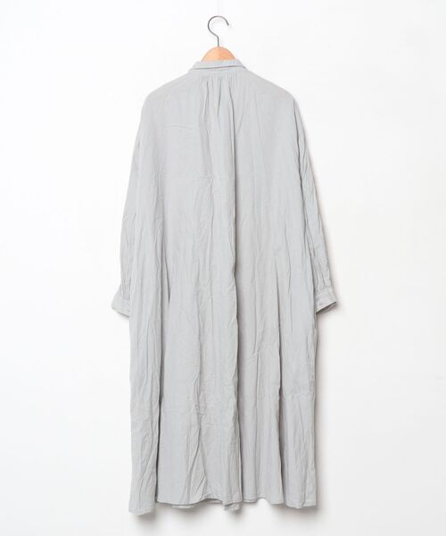 「and it_」 シャツワンピース M-L サックスブルー レディース_画像2