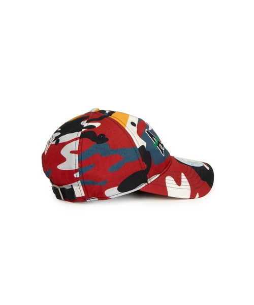 【2個セット】A BATHING APE エイプ キャップ 帽子 迷彩/赤 AAPE BY A BATHING APE（エーエイプバイアベイシングエイプ） キャップ