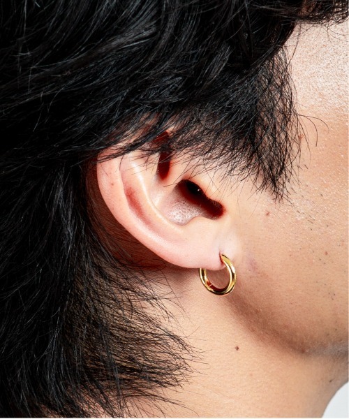 【廃盤品】トムウッド/クラシックフープ/thick/スモール/ピアス/ゴールド TOM WOOD（トムウッド） ピアス 「TOMWOOD」Classic Hoop Small