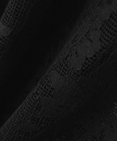 YENN ブラウス シャツ YENN（イエン）PORTABLE LACE HOODIE レディース