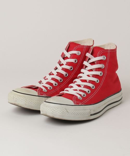 CONVERSE（コンバース） ハイカットスニーカー 25.5cm レッド メンズ
