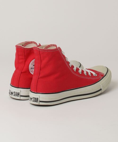 CONVERSE 厚底レッドハイカットスニーカー CONVERSE（コンバース） ハイカットスニーカー 25.5cm レッド メンズ