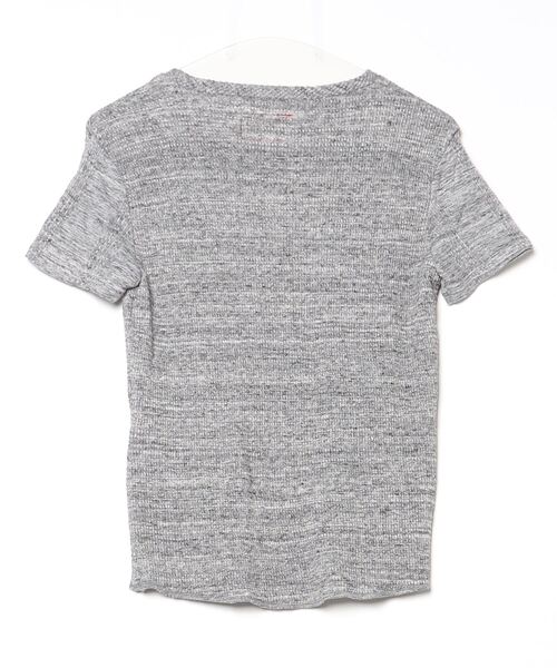 「R.H. Vintage」 半袖ニット S グレー レディース_画像2