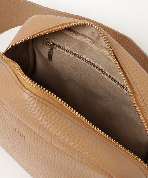 「Ch!iii BAG」 ワイドベルト ボストンバッグ - ベージュ レディース_画像4