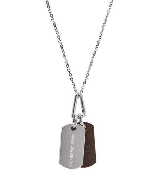 EMPORIO ARMANI 「EMPORIO ARMANI」 ネックレス FREE シルバー メンズ