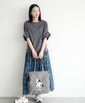 トートバッグ アニマル刺繍巾着トートバッグ レ...の詳細画像3