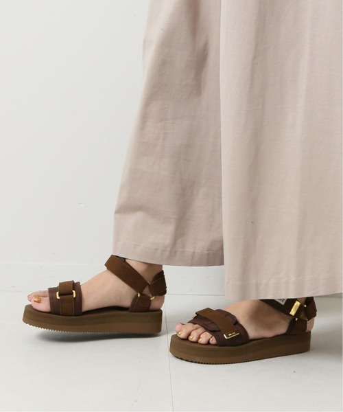suicoke（スイコック） フラットサンダル 24cm ブラウン レディース