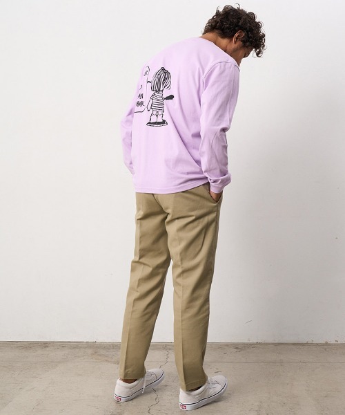 「STUD MUFFIN」 長袖Tシャツ 2 ホワイト メンズ_画像6