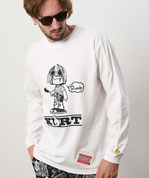 「STUD MUFFIN」 長袖Tシャツ 2 ホワイト メンズ_画像7