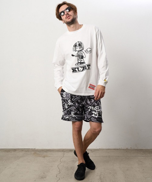 「STUD MUFFIN」 長袖Tシャツ 2 ホワイト メンズ_画像9