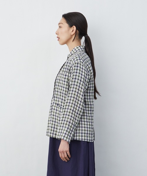 「LOISIR」 ジャケット - グリーン レディース_画像7