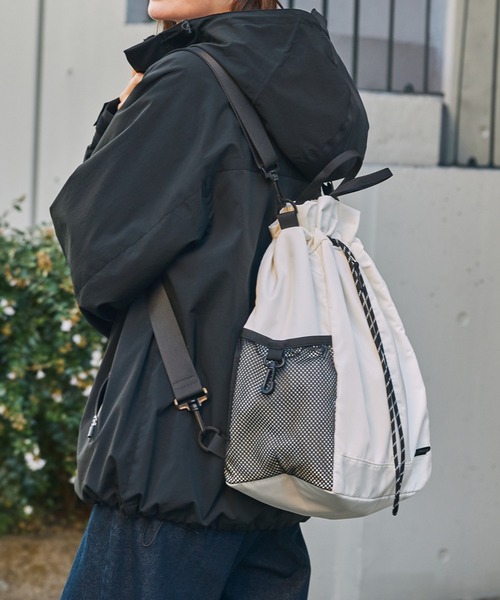 「THE CRAFT CREW PRODUCTS」 2WAYバッグ FREE アイボリー レディース_画像5