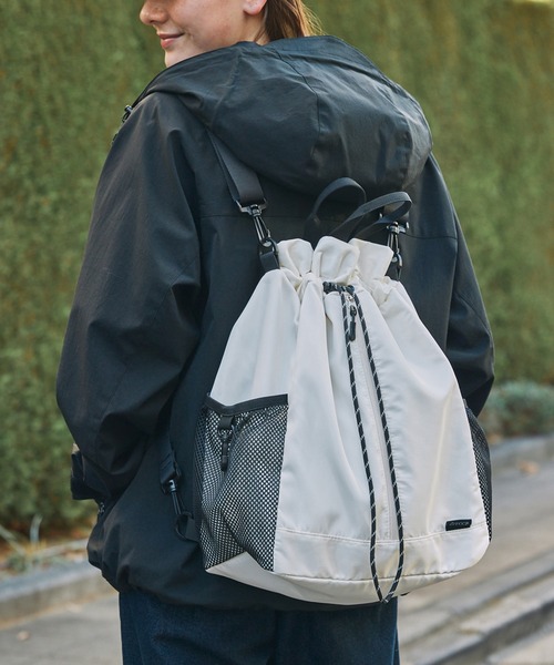 「THE CRAFT CREW PRODUCTS」 2WAYバッグ FREE アイボリー レディース_画像6