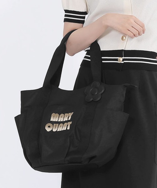 【新品・未開封】MARY QUANT トートバッグ ブラック MARY QUANT（マリークヮント） トートバッグ FREE ブラック レディース