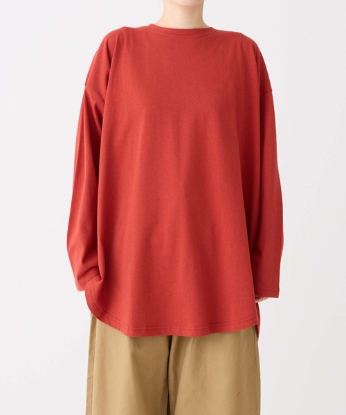 ハートマーケット（HEART MARKET） tシャツ 裾ラウンドBIG長袖