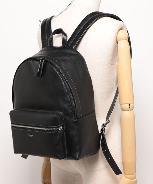 COACH リュックサック、デイパック（バッグ、小物素材：本革、レザー