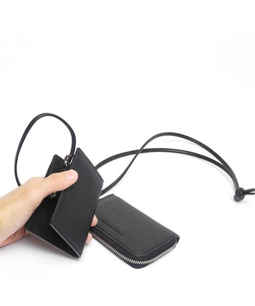 総合評価 財布 Leather wallet & card case 'empty-handed' ネックウォレット ZOZOTOWN PayPayモール店 - 通販 - PayPayモール 通販HOT