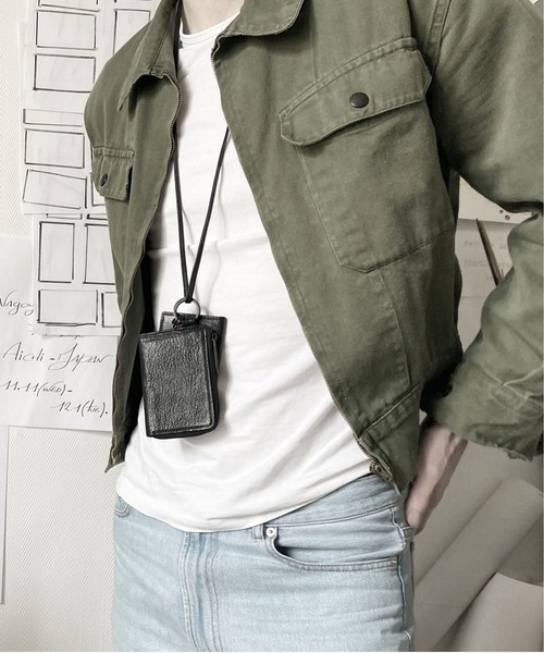 総合評価 財布 Leather wallet & card case 'empty-handed' ネックウォレット ZOZOTOWN PayPayモール店 - 通販 - PayPayモール 通販HOT
