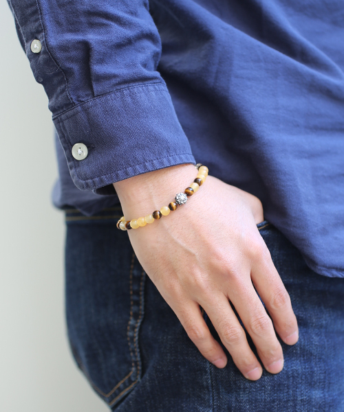 【最終価格】jam clothing 購入 ブレスレット JAM HOME MADE ブレスレット チャクラ 数珠 ブレスレットM