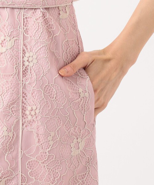 ワンピース 【WEB限定】【TOCCA LAVENDER】Floral Lace Camidress