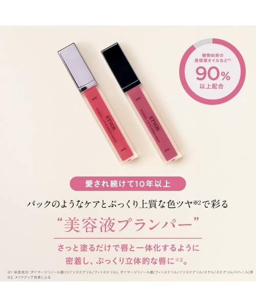 ETVOS（エトヴォス） 口紅 リップ ミネラルリッププランパー ディープ
