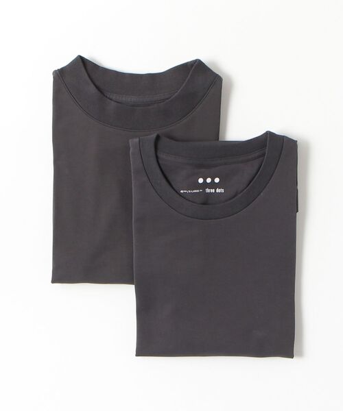 three dots（スリー ドッツ） tシャツ 「unisex」2パックTシャツ