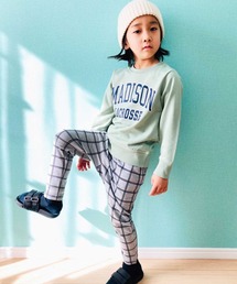 THE CASUAL パンツ 無地 総柄 サルエルパンツ キッズ 子供服