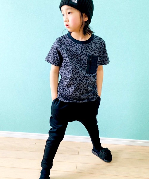 Nozomi サルエル　パンツ THE CASUAL パンツ 無地 総柄 サルエルパンツ キッズ 子供服