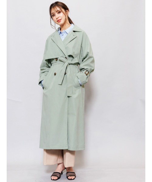 mili an deni（ミリアンデニ） トレンチコート コート キャンディ袖
