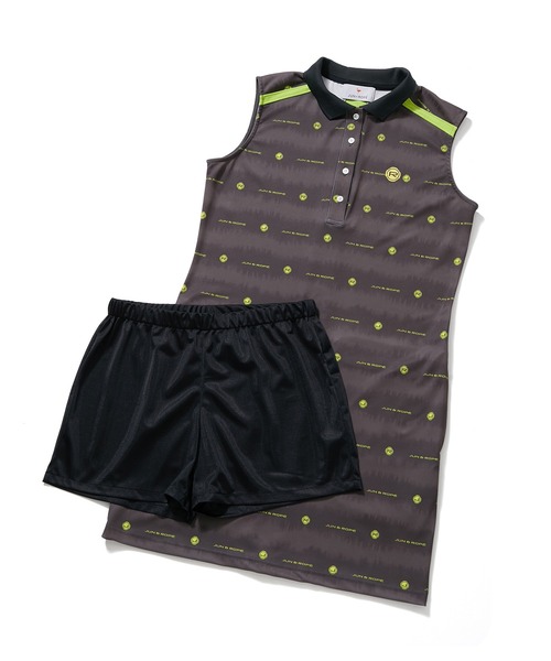 JUN&ROPE' ゴルフ ワンピース（袖タイプ：ノースリーブ）｜レディース