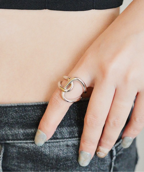 styiro（スタイロ） 指輪 リング ニッケルフリー クロスライン メタル