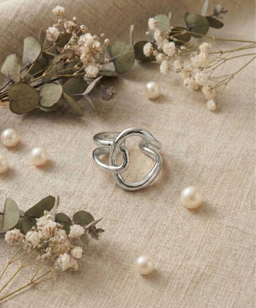 styiro（スタイロ） 指輪 リング ニッケルフリー クロスライン メタル