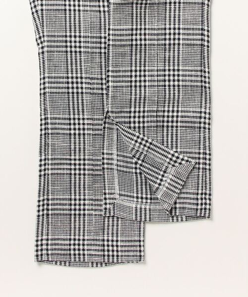 Uhr - 【美品】Uhr ウーア Plaid カジュアルパンツ リネン