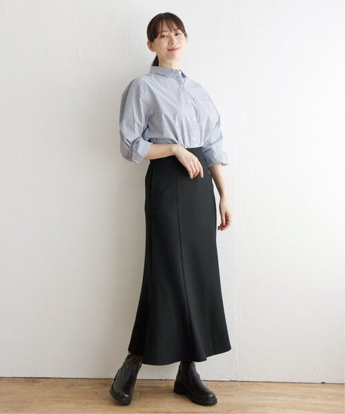 ikka ブラウス シャツ シアースキッパーブラウス レディース