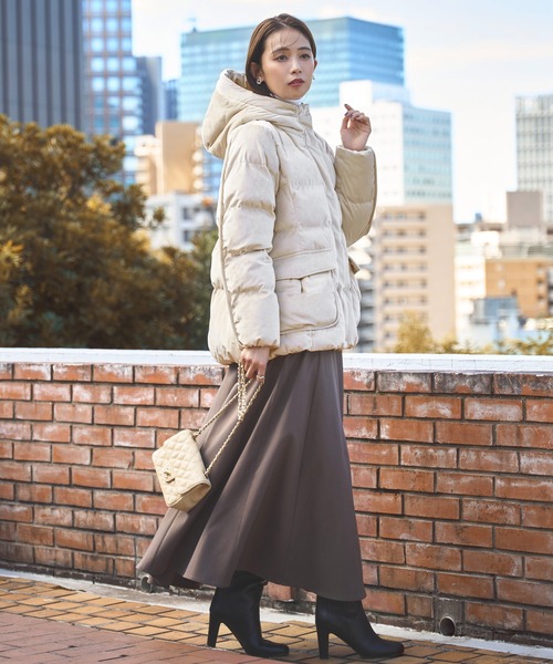 RUIRUE BOUTIQUE ダウンコート ダウンジャケット 撥水 ｜ ライト