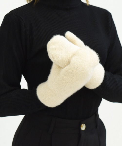 今期美品・Deuxieme Classe・CELERI ボアミトン CELERI BOA MITTENS（手袋）｜Deuxieme Classe（ドゥーズィエム クラス