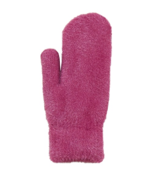 DAY CLOSET 手袋 レディース シャギーニットボアミトン手袋 レディース