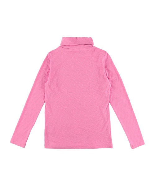 完売品　ワック　エンボス起毛モックネック tシャツ WOMENS ロゴエンボス起毛JQD 長袖モックネック レディース
