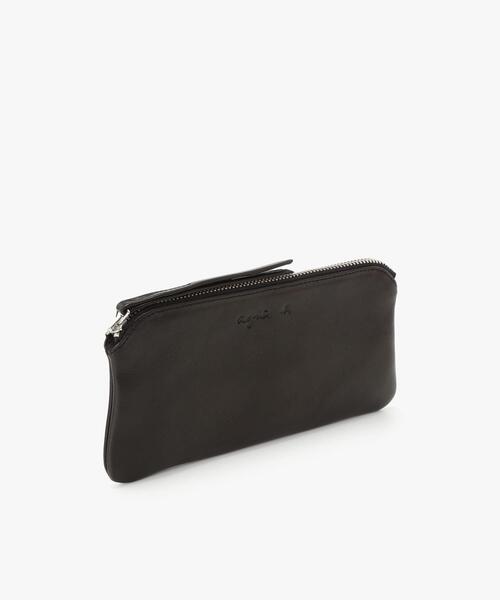 agnes b.（アニエスベー） ポーチ CU01 ETUI レザーポーチ レディース