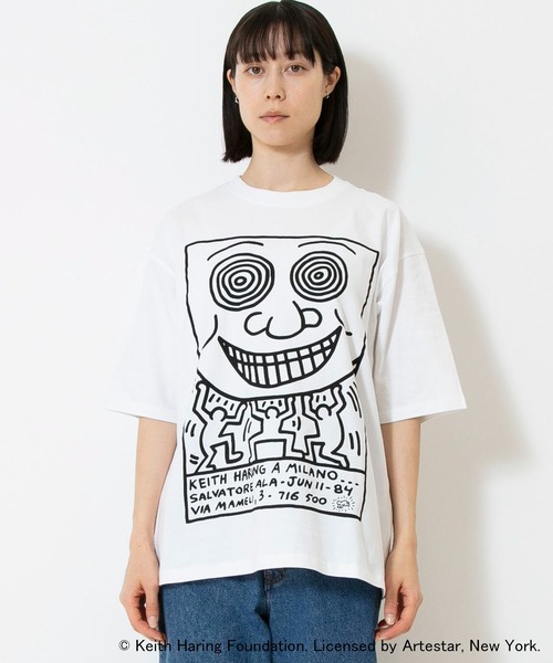 keith haring teeキースへリングBill T. Jone Tシャツ Keith Haring tシャツ キース・へリングTシャツ(001) メンズ